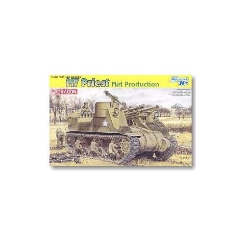 1/35 scale model Dragon 6637 M7 "Pastor" 105mm self-propelled howitzera medium type