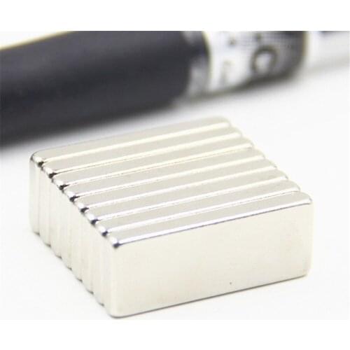 100pcs F25x15x3mm Super Powerful Strong Rare Earth Block NdFeB Magnet Neodymium N35 Magnets F25*15*3mm Free Shipping