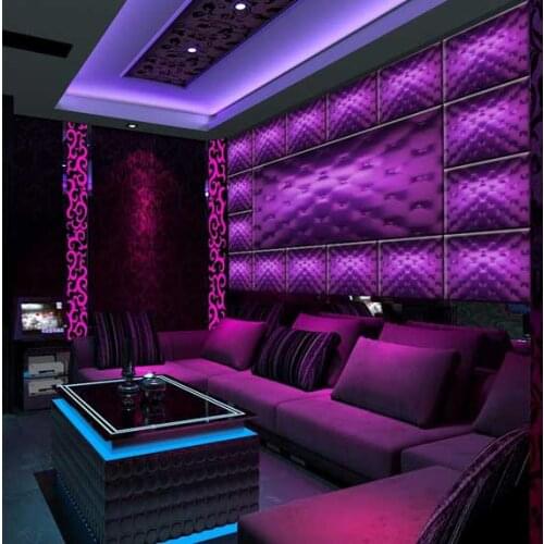 Large Purple soft bag 5D Papel Mural Wall paper for Living Room Sofa Background 3d Wall Photo Murals wallpaper 3D Wall Murals