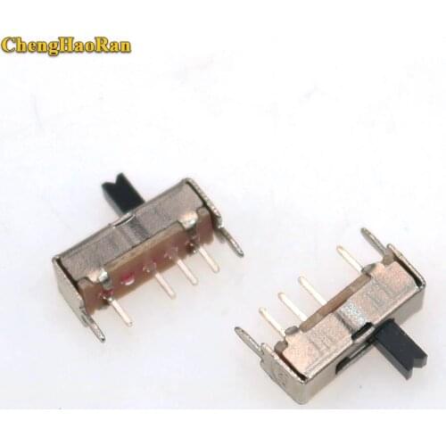 ChengHaoRan 1pcs SS13D07G4 3 Position SPDT 1P3T 6 Pin PCB Panel Mini Vertical Slide Switch