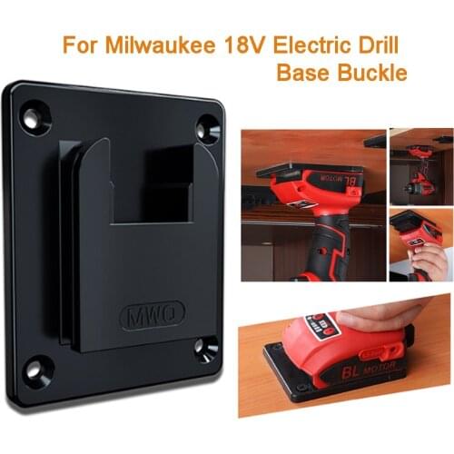 Electric Tool Holder Wall Mount Brackets Hook Storage Rack Power Tool Organizer Fixing Devices For Milwauk 18V Electric Drills