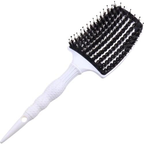 Curved Vented Hair Brush Barber Blow Drying Volumizing Styling Brushes Comb