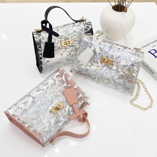 Small Square Bag Handbags Crossbody Bags For Women Female Messenger Phone Wallet Envelope Travel PU Fashion Cute Student Chain