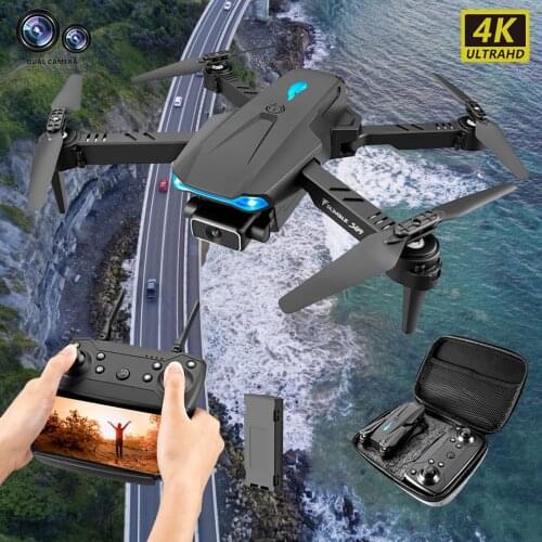 S89 Mini Drone 4K HD DualCamera Quadcopter Height Maintainable Foldable Mini Drone Wifi FPV Helicopter RC Drone Toys In Stock