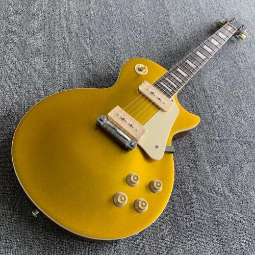 Oem 6 string electric guitar, Metallic Gold, 2 pickups,rosewood fingerboard, free delivery