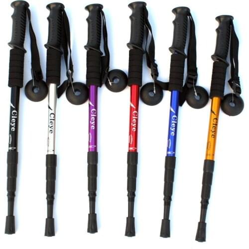 Outdoor Anti Fall Hiking Nordic Walking Sticks Tips Protectors Hiking Pole Replacement Tips Adjustable Head Protecter Tools