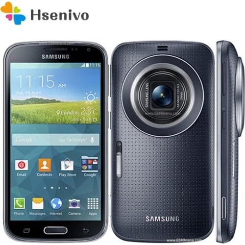 Samsung Galaxy K zoom Refurbished-Original Unlocked S5 zoom LTE C115 Hexa-core 20.7 MP 8GB 2GB RAM 4.8 inches 3G & LTE