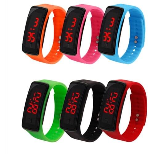 2021 Unisex Smart Digital Watches for Men Women Led Screen Electronic Bracelet Wristatches Health Sports Watch Reloj Mujer