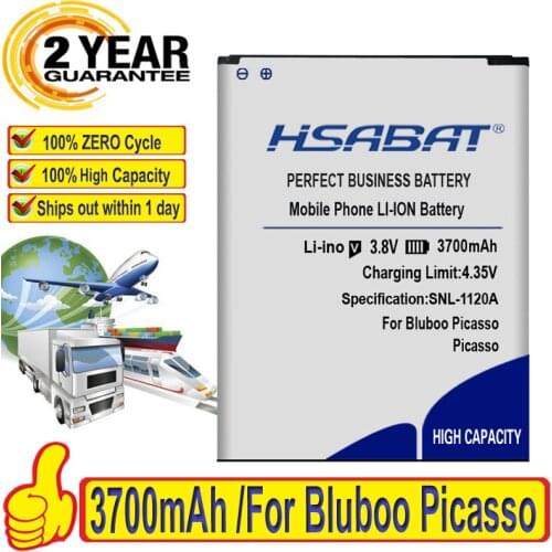 Top Brand 100% New 3700mAh Battery for Bluboo Picasso Batteries + free gfit