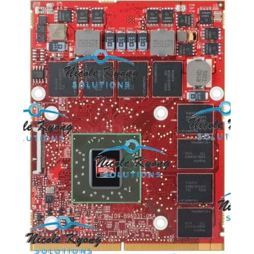 HD5870 HD 5870M 1GB 109-B96131 GDDR5 DX11 RV546 731MJ Right Side (Secondary) VGA Video Card for DELL M17X M15X R2 with SLI Port