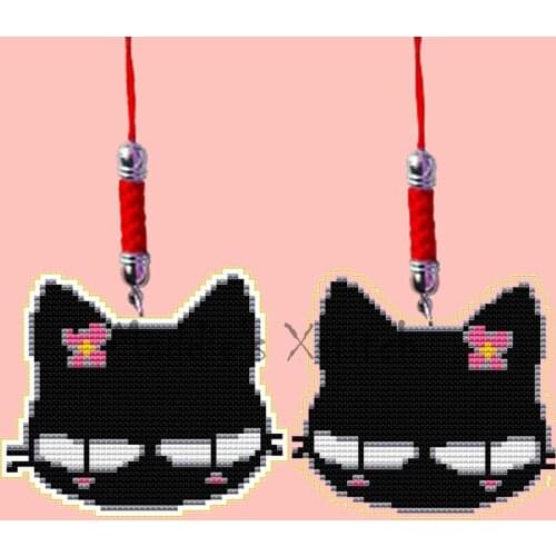 145 Stich Kits Phone Key Bag Hanging Accessories Craft Needlework Embroidery Counted Cross-Stitching Kit Homefun Cross Stitch