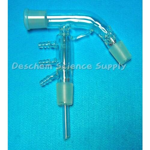 24/29,Distillation head Short Path Condenser,Glass Adapter,Lab Glassware