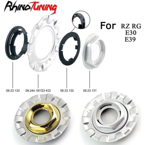 Wheel Caps Hub Car Rim Center Cover For RZ RG 15'' 16'' Wheels Twist Nut Lock Part Ring E30 E39 Auto Styling