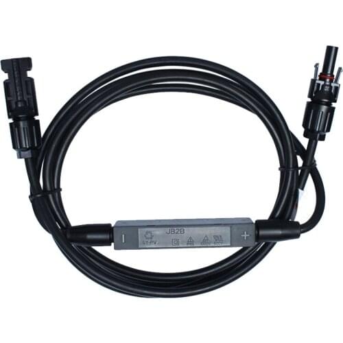 5 pcs / lot TUV standard 2 rails 12A diode solar pv Junction box for thin film panel