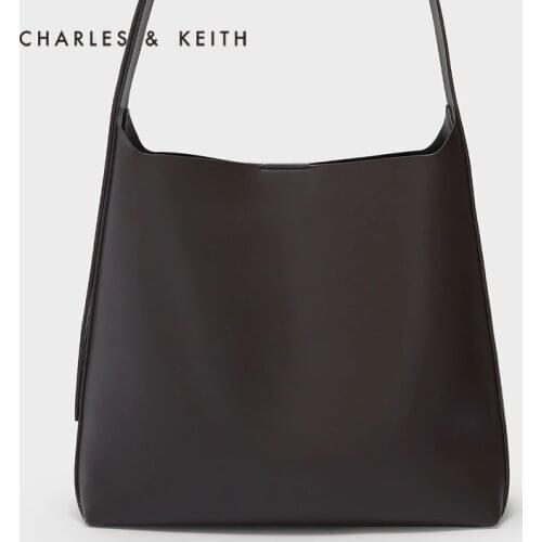 CHARLES＆KEITH New Arrival for Autumn 2021 CK2-40270737 Womens pleated one-shoulder armpit bag