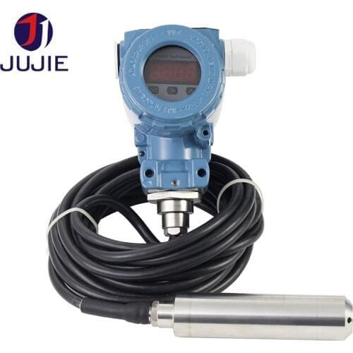 RS485 signal output level well indicator level transmitter 1 5 10 15 20 30 40 50 60 meters SS304 probe water level sensor LCD