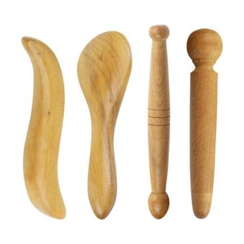 Wooden Foot Massager Plantar Gua Sha Plate Wood Scraper for Neck Back Body Guasha Meridian Massage Relaxation Health Care Tool