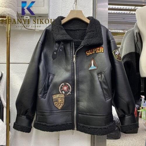 Женские черные куртки FIFANYI SIKOU China At AliExpress