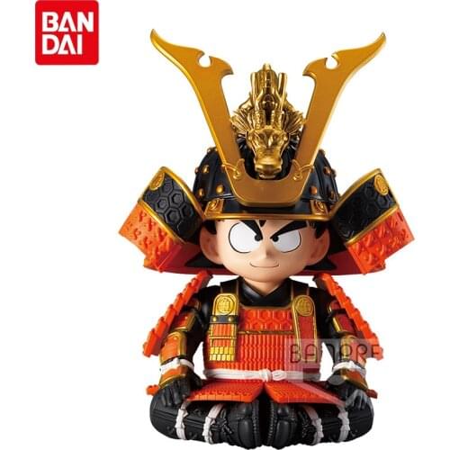 Anime Dragon Ball May Figure Son Goku Japanese Samurai Armor A Doll Model Action Figure Collection Kids Christmas Gift Toys
