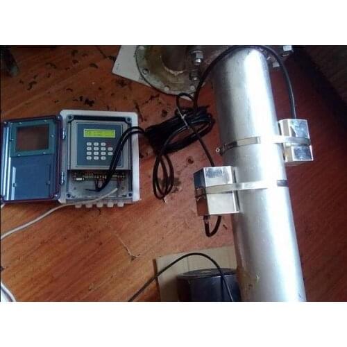 Fixed ultrasonic flow meter TDS-100F with M2 (DN50-700mm) wall-mount Outside the clip-on flowmeter