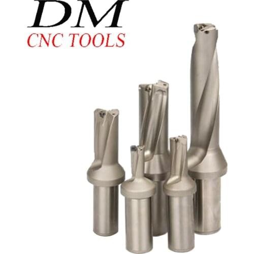 U Drills WC-20-2D-C25 / WC-21.5-2D-C25 / WC-22.5-2D-C25 / WC-23-2D-C25 / WC-23.5-2D-C25 / WC-24-2D-C25 for WC inserts