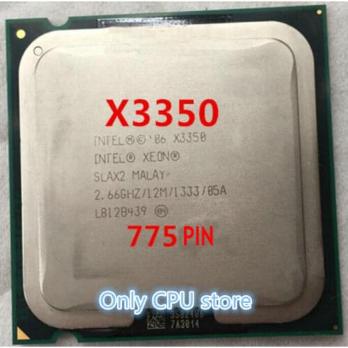Intel Xeon X3350 2.66GHz/12MB/1333MHz Sockel/Socket LGA775 working 100% Free Shipping
