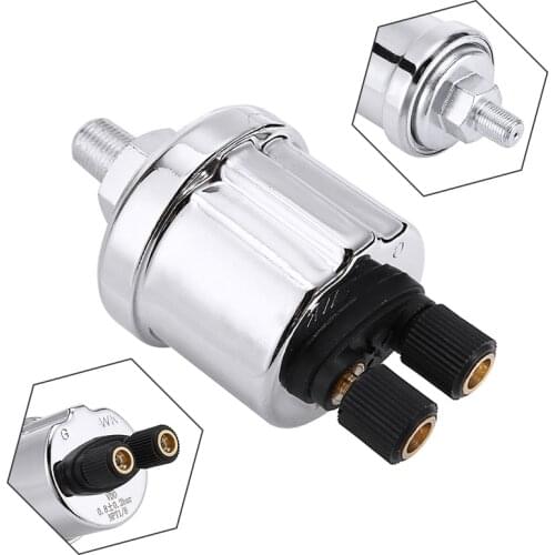 Mayitr 1pc V-DO Oil Pressure Sensor 10bar M10x1 Oil Pressure Sensors with Warning Contact for Automobiles Sensors