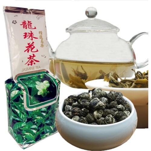 Natural Chinese Jasmine Tea Green Jasmine Dragon Pearl Slimming Flower Chinese Tea