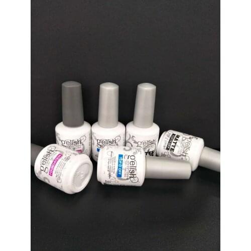 Nail Long Lasting 15ml Arte Clavo Base Coat Foundation + Top Coat Soak Off Nail Gel Polish Lacquer Gel Nail Polish nourish