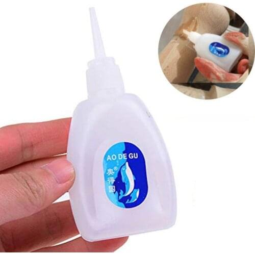 1Pc 25g Super Liquid Glue 502 Instant Quick-drying Cyanoacrylate Adhesive Strong Bond Leather Rubber Metal Glass Office Supplies