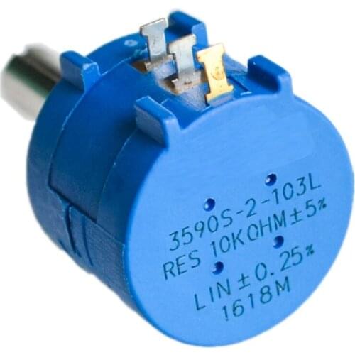 3590S series potentiometer 500 1K 2K 5K 10K 20K 50K 100K ohm 3590S-2-103L 3590S 101 102 103 104 201 202 203 501 502 503