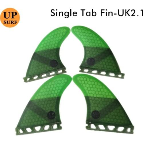 4 in per set Surfboard Future Fins K2.1 Quad Fins Honeycomb 4 color