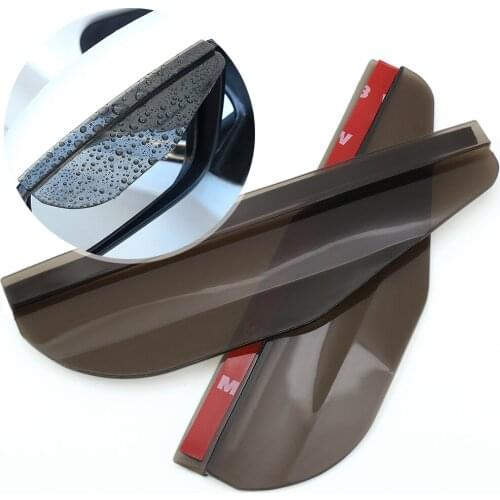 Car Accessories Rearview Mirror Rain Shade FOR hyundai solaris lada granta vw polo mazda 3 opel astra h bmw e39 w5w h4 h7