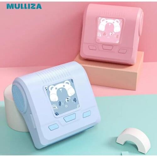 HD wide student Mini Bluetooth cute bear printer study print pictures portable inkless heat-resistant wear-resistant odorless