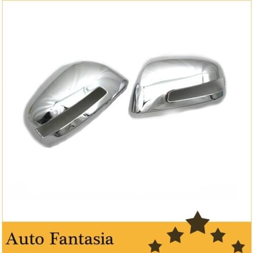 Chrome trim strips chrome side mirror cover with Integrate cutout - for Honda Civic 2012 Up - free shipping
