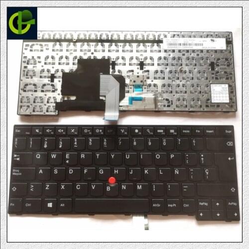 Spanish Keyboard for Lenovo IBM ThinkPad Edge E450 E450c E455 E460 E465 W450 04X6191 04X6151 04X6111 04x6101 LATIN LA SP