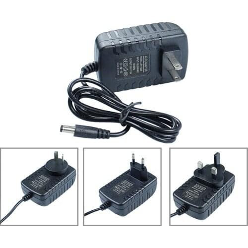 LEEDSUN EU/AU/US/UK plug Switching Converter Adapter AC110-240V to DC 12V 2A Power Supply Adapter for led strip light