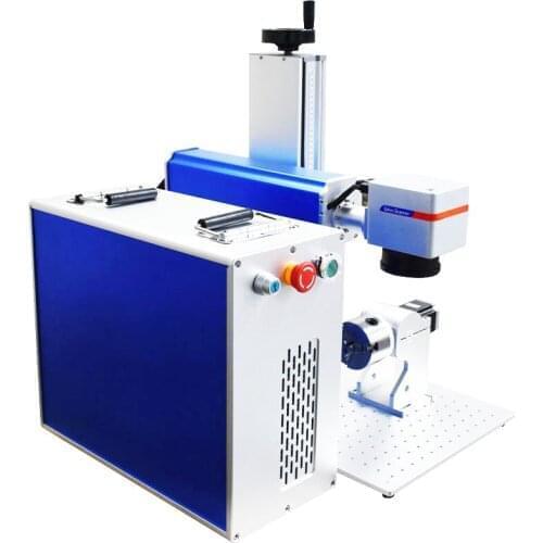Mini Stainless Steel Pen Pipette Conveyor Belt Fiber Raycus 20W 30W 50W Laser Marking Engraving Machine For Sale