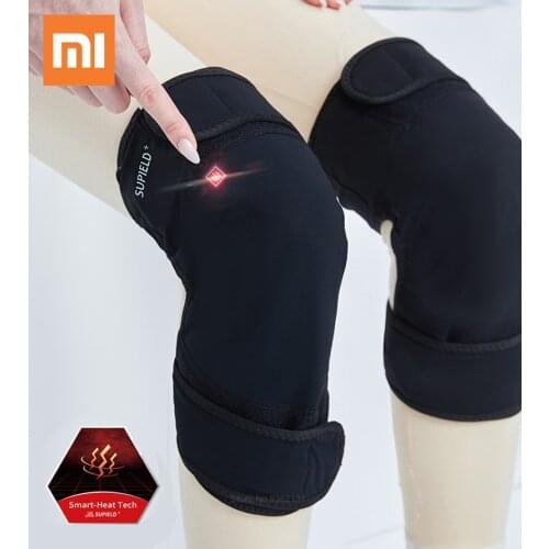 Xiaomi Supield Electric Heating Knee Pads Hot Compress Knee Massager Thermal Therapy Heated Warm Kneepad Arthritis Pain Relief