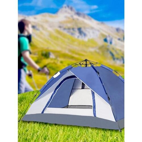 Camping Tent For Outdoor 2 Person Family Dome Tent Easy Set Up Automatic Camping Tent Double Tent For Camp Backpacking Hiking