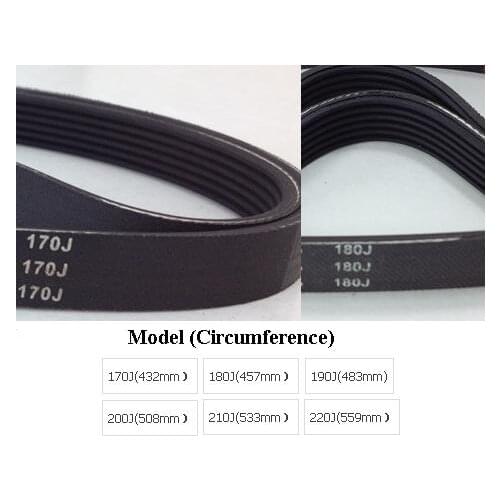 Free Shipping 170J Treadmill belt transmission belt quality performance can be used to replace the imported products