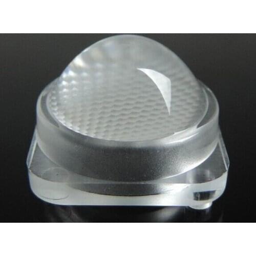 SJGD-14.9 High quality Led lens, Size: 14.9X14.9X10.79mm, 30 degree, Temperature: -30 to+98, Bead surface, PMMA materials