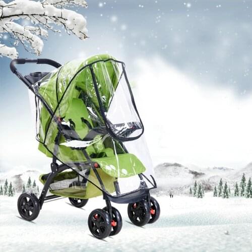 Amazing Baby Stroller Rain Covers Windproof/Dust Coats Universal Waterproof Baby Car Shield Pushchairs Strollers Accessories