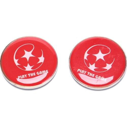 1PC Sports PVC Soccer Football Champion Pick Edge Finder Referee Side Coins For Table Tennis Football Matches Coin Toss