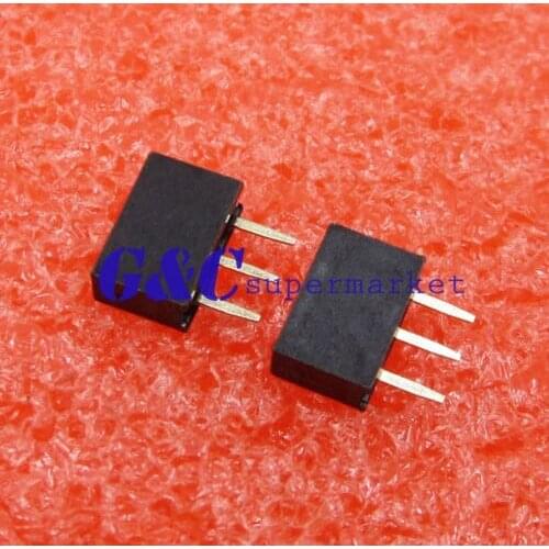 100PCS 1x3 Pin 2.0mm Pitch Single Row Straight Female Pin Headers Strip diy electronics