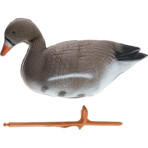4x Foam Goose Hunting Decoy Full Size Crow Decoys Garden Deterrent Decor