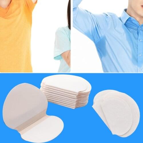 44-12Pcs Anti Sweat Armpit Absorbent Pads Disposable Antiperspirant Underarm Sticker Pads Dress Clothing Stickers Deodorants