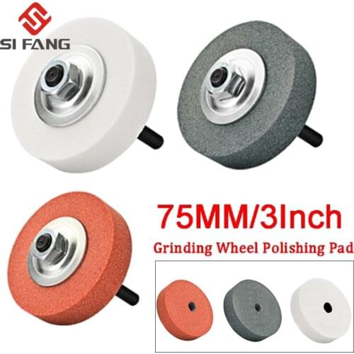 75mm 3inch Grinding Wheel Buffing Wheel Polishing Pad Accessories Abrasive Disc For Bench Grinder Rotary Dremel Tool
