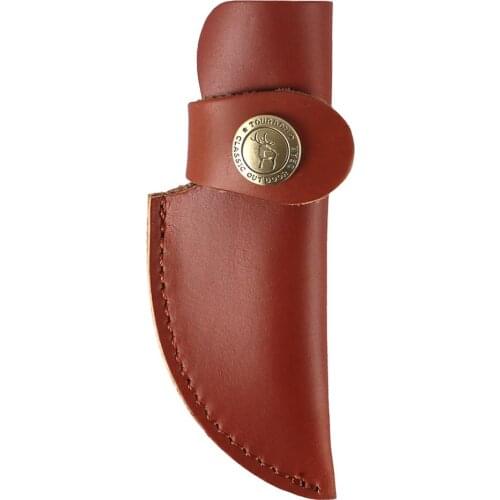 Tourbon Hunting Gun Accessories Knife Blade Sheath Knives Scabbard Cover Holder Genuine Leather