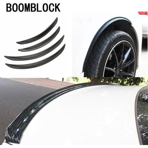 Auto Car-styling Stickers For Honda Civic Audi A4 B9 B8 B7 A5 A7 Lifan X60 Nissan Spoilers Front Bumper Lid Wheel Tire Eyebrow